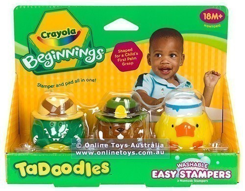 Crayola Beginnings - TaDoodles Washable Easy Stampers - CBD