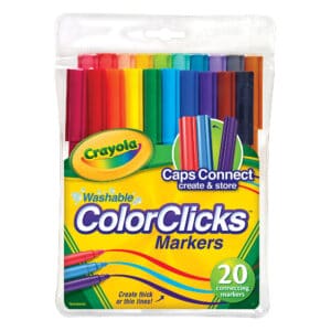 Crayola - ColorClicks Markers - 20 Colour Pack