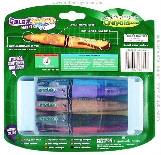 Crayola Colorwave Markers - Back