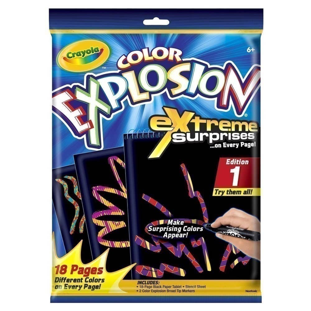 Crayola Colour Explosion - Extreme Black Surprises Edition 1