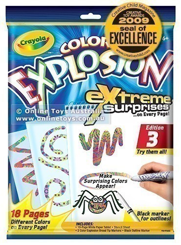 Crayola Colour Explosion - Extreme White Surprises Edition 3