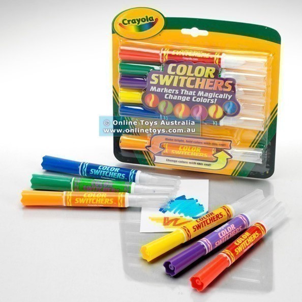 Crayola Colour Switchers - 6 Colour Markers