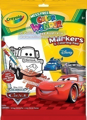 Crayola Colour Wonder - Disney - Cars