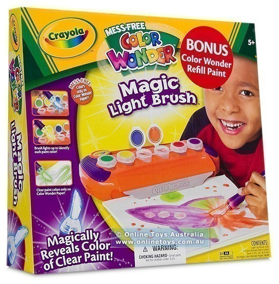Crayola Color Wonder Magic Light Brush 