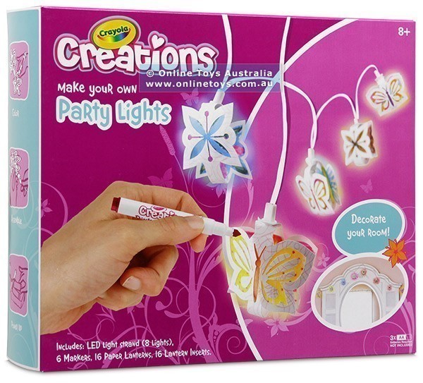 Crayola Creations - Make Your Own Party Lights
