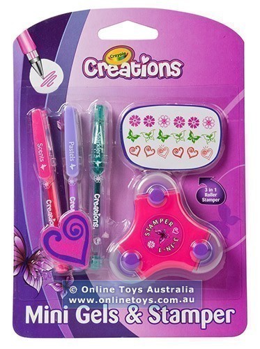Crayola Creations - Mini Gels and Stamper