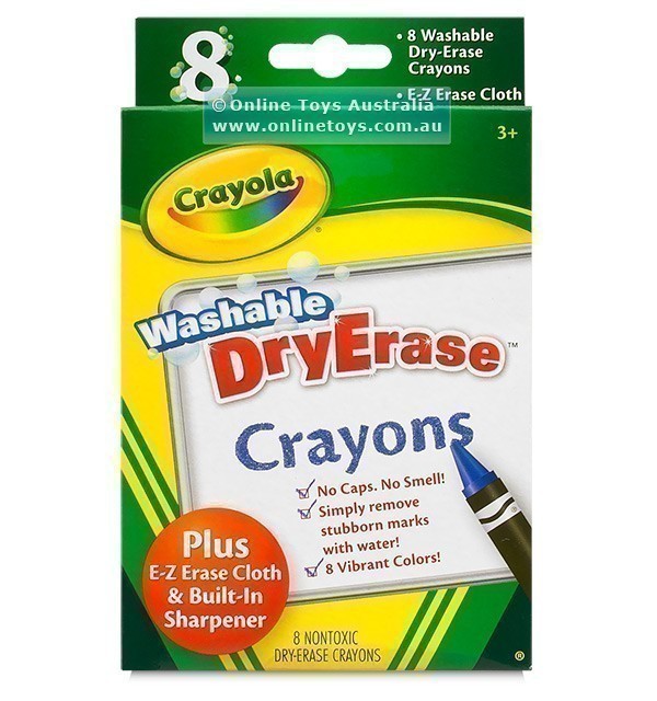 Crayola Dry-Erase Crayons - 8 Pack