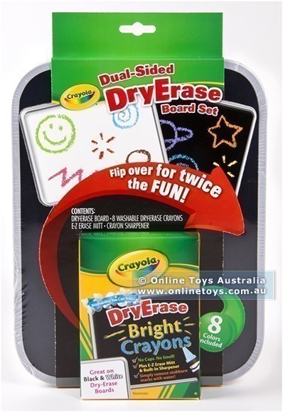 Crayola Dry Erase Dual Sided Board Set