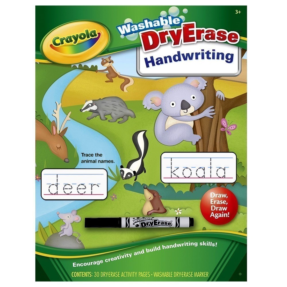Crayola Dry-Erase Workbook - Handwriting