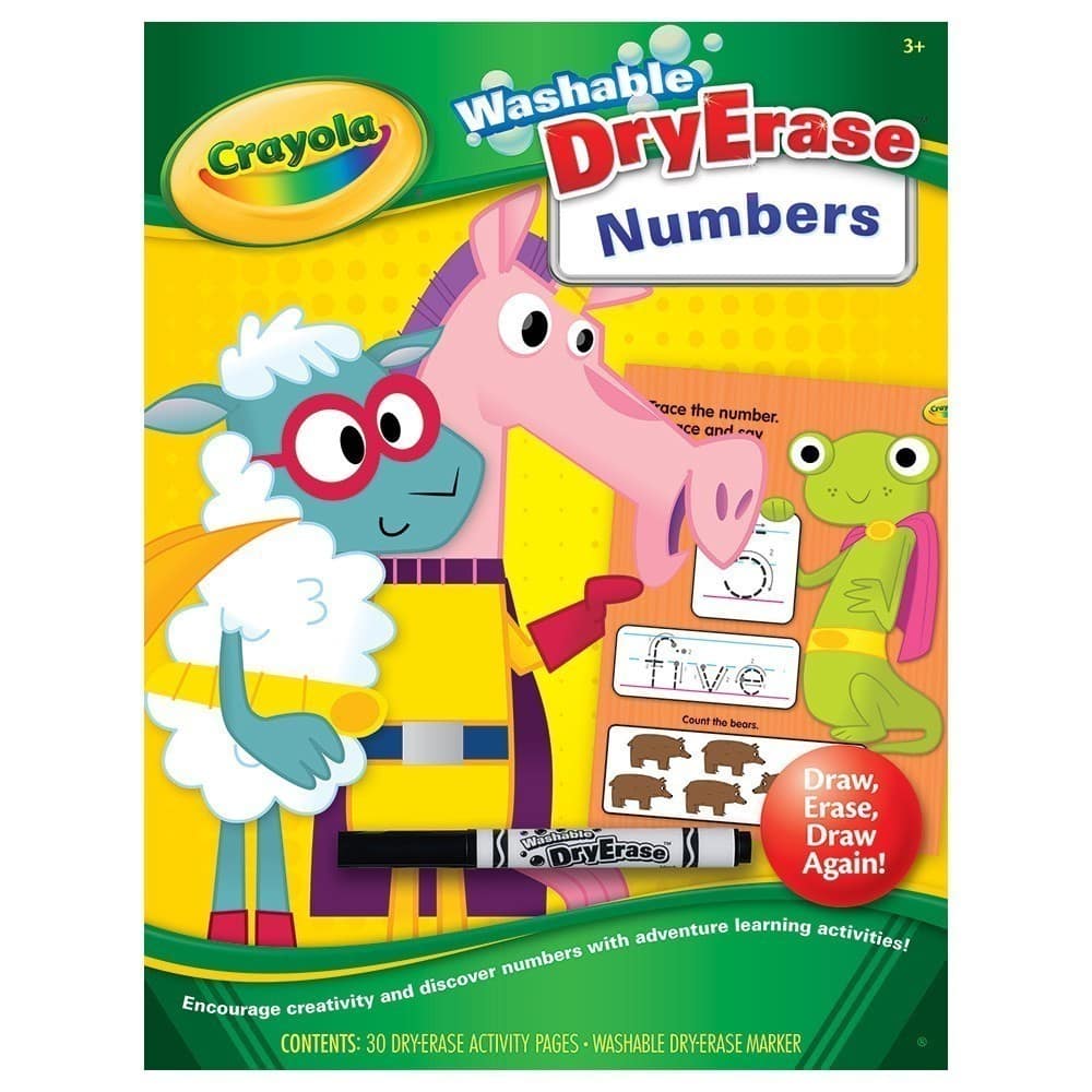 Crayola Dry-Erase Workbook - Numbers