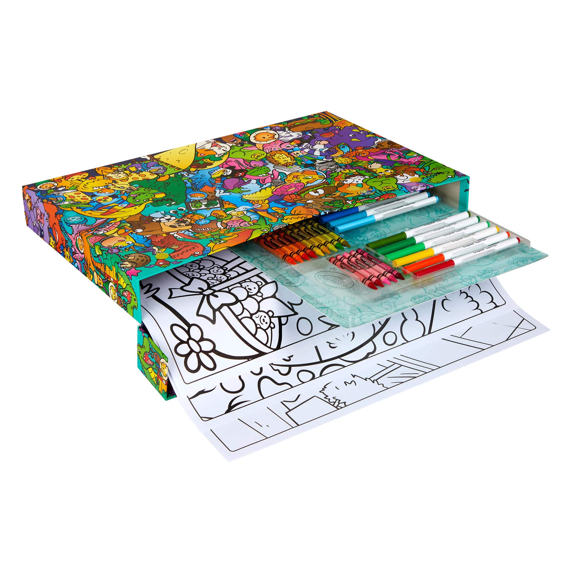 Crayola - Giant Colouring Page Set