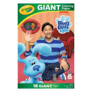 Crayola Giant Colouring Pages - Blue's Clues & You!