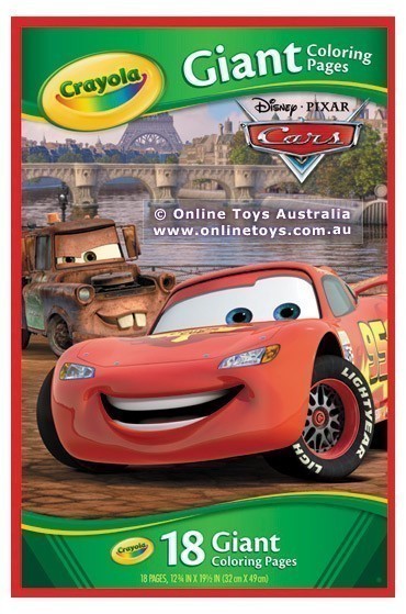 Crayola Giant Colouring Pages - Disney Cars