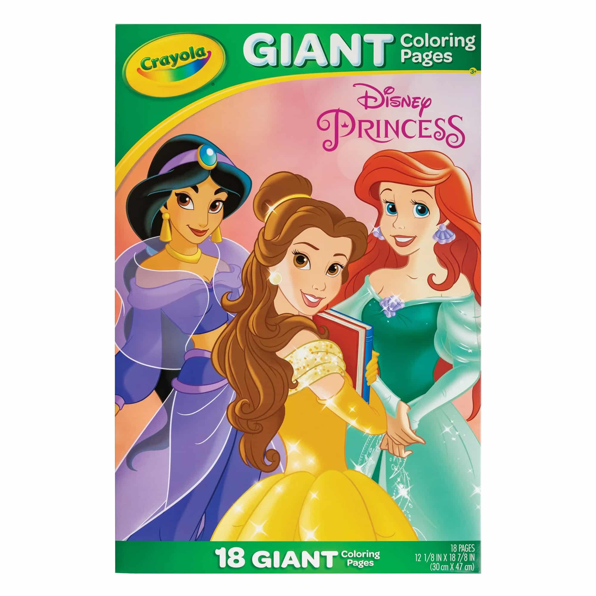 Crayola Giant Colouring Pages - Disney Princess