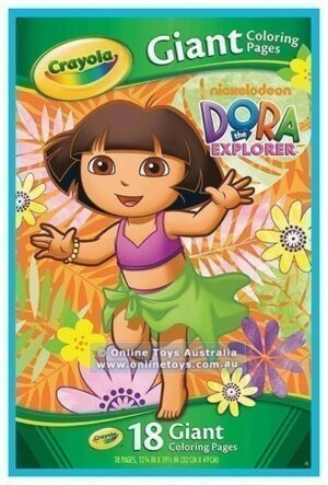 Crayola Giant Colouring Pages - Dora the Explorer