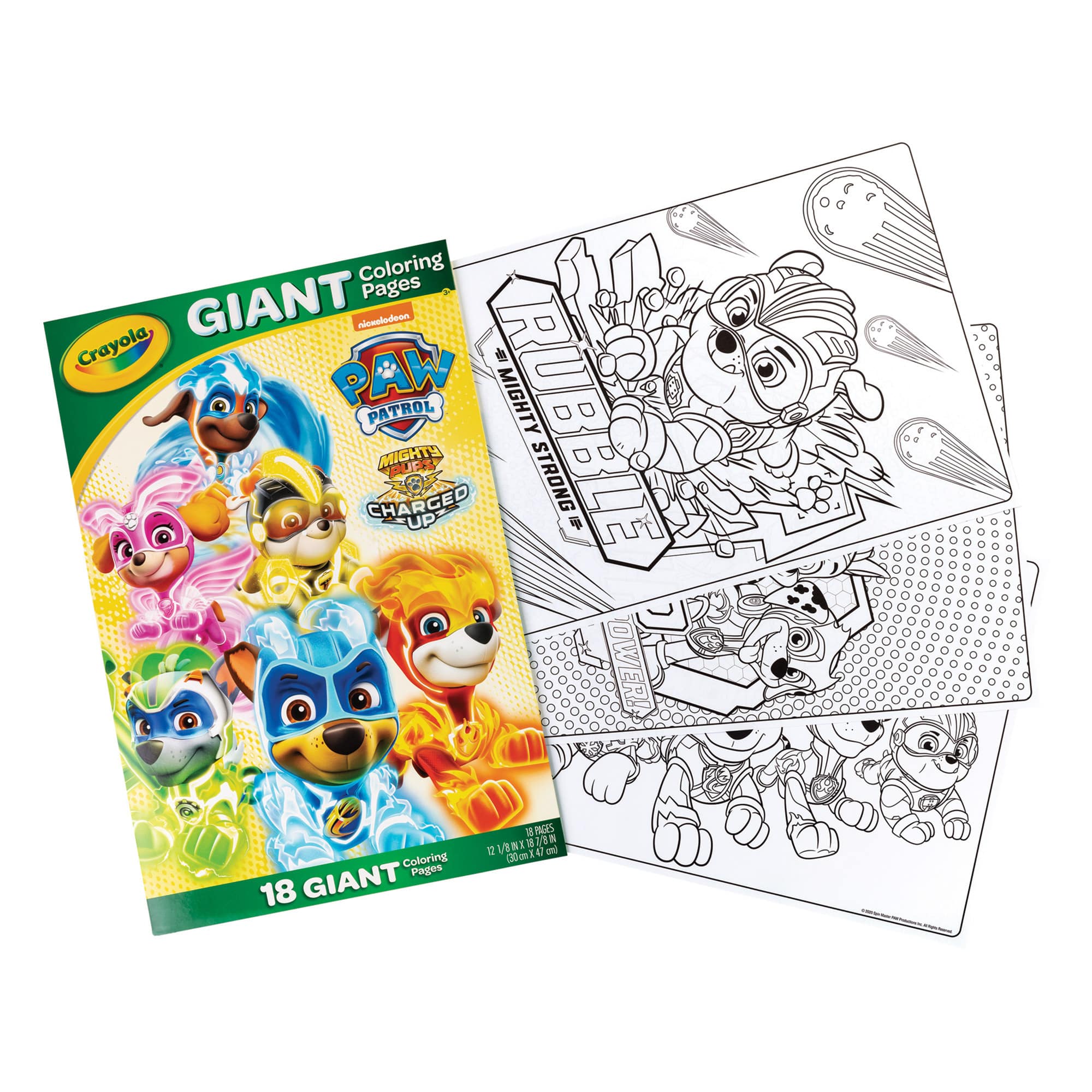 Crayola Giant Colouring Pages - Paw Patrol