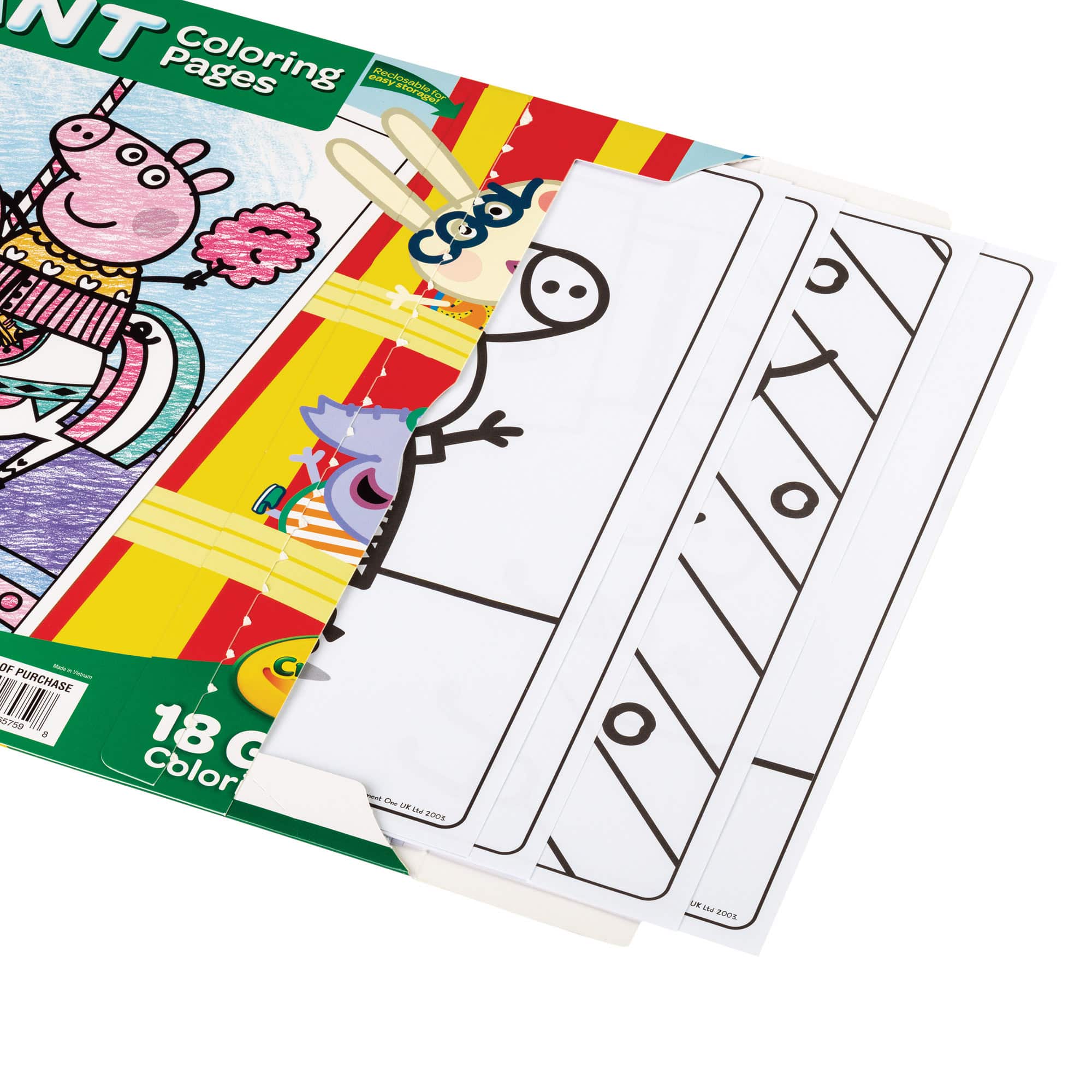 Crayola Giant Colouring Pages - Peppa Pig