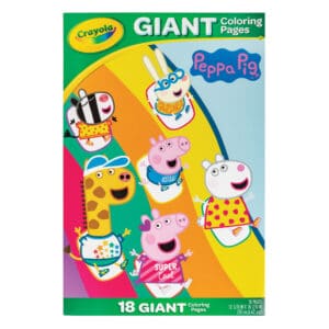 Crayola Giant Colouring Pages - Peppa Pig