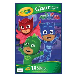 Crayola Giant Colouring Pages - PJ Masks