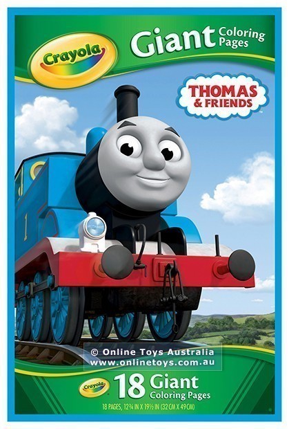 Crayola Giant Colouring Pages - Thomas & Friends