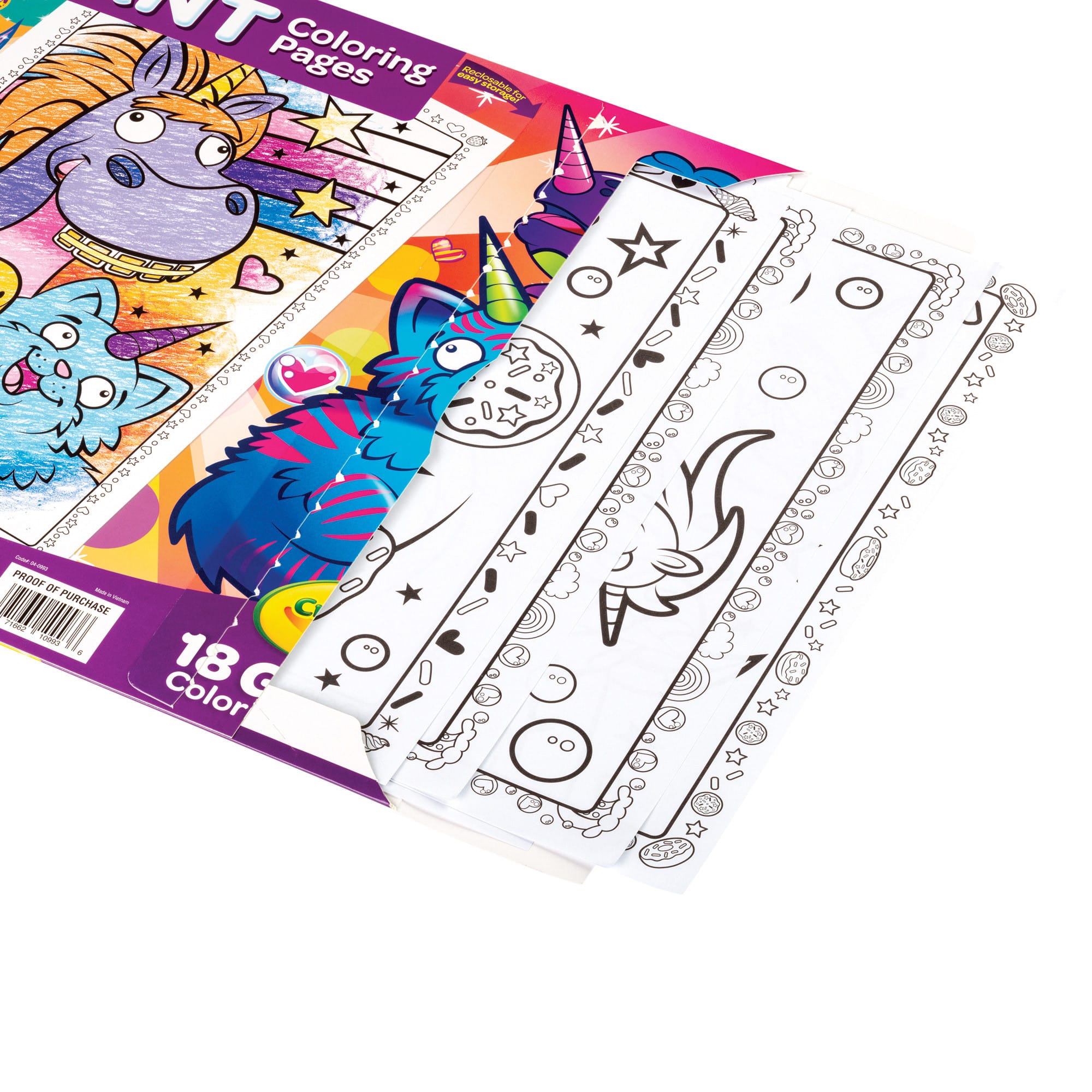 Crayola Giant Colouring Pages - Uni-Creatures