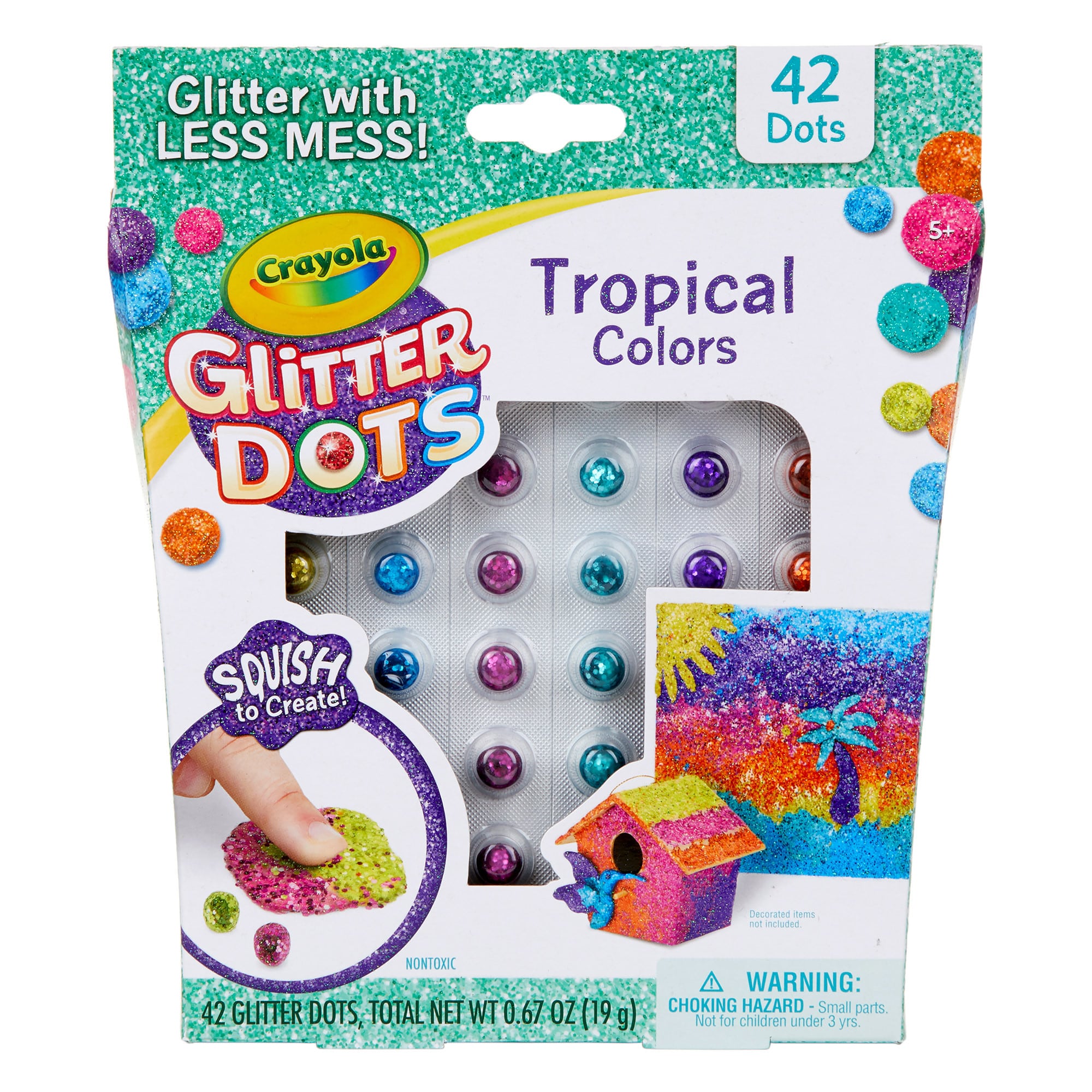 Crayola Glitter Dots - Single Refill Pack Assortment