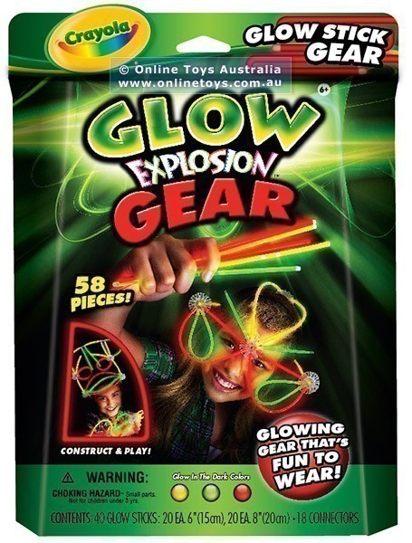 Crayola Glow Explosion - Glow Stick Gear