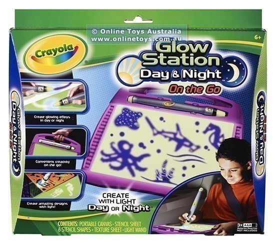 Crayola Glow Station On The Go Day and Night