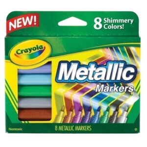Crayola - Metallic Markers - 8 Colours