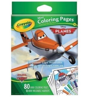 Crayola Mini Colouring Pages Book - Disney Planes