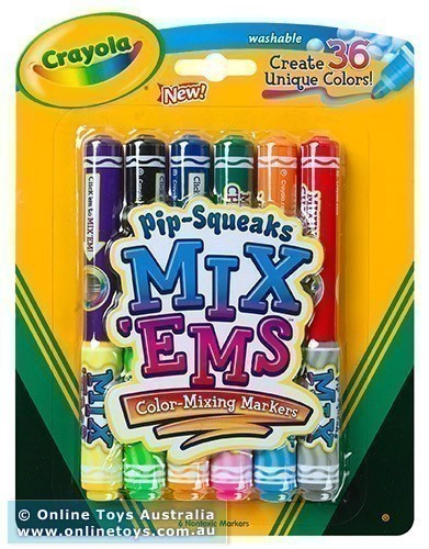 Crayola Mix Ems - 6 Pack