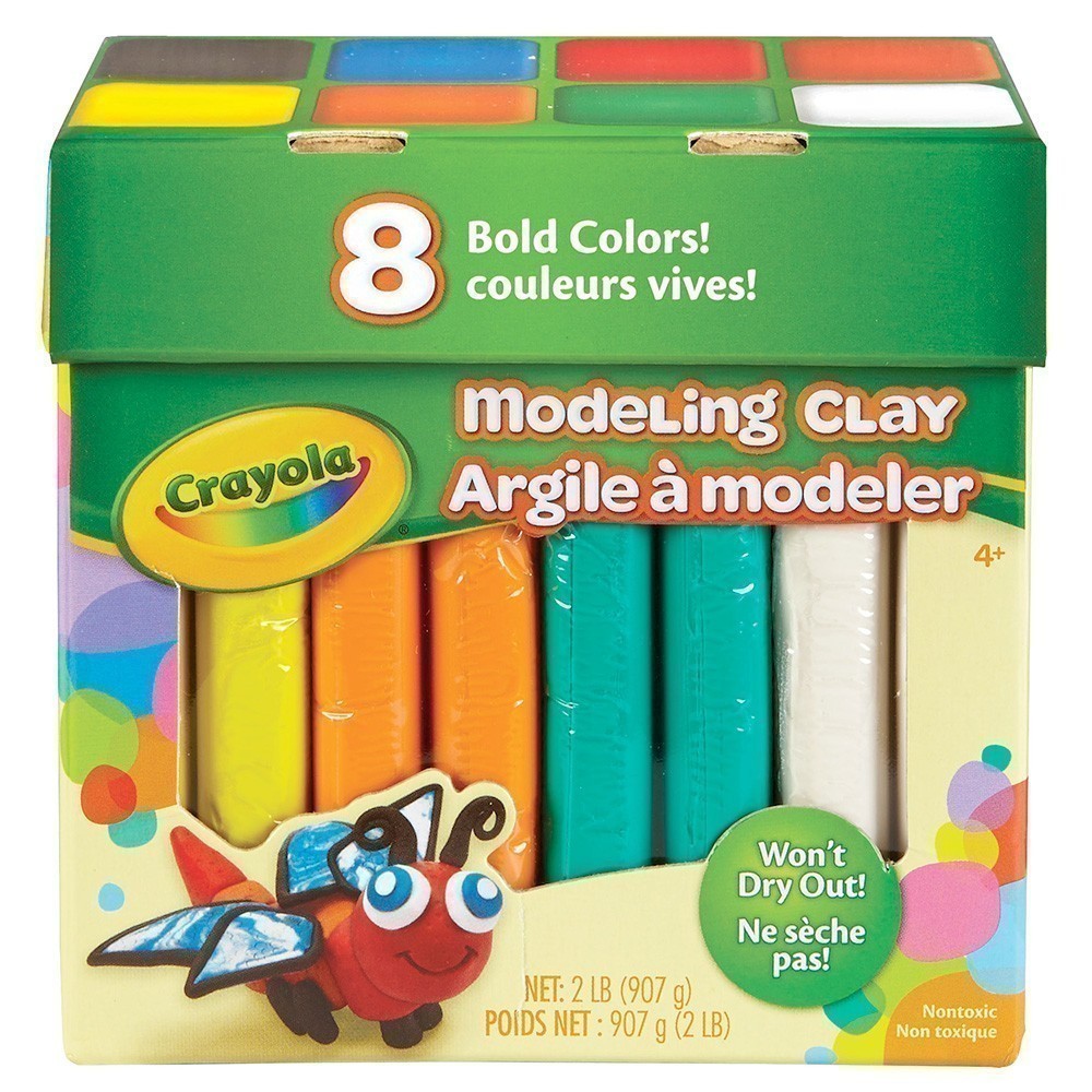 Crayola - Modeling Clay Jumbo 8 Colour Assortment
