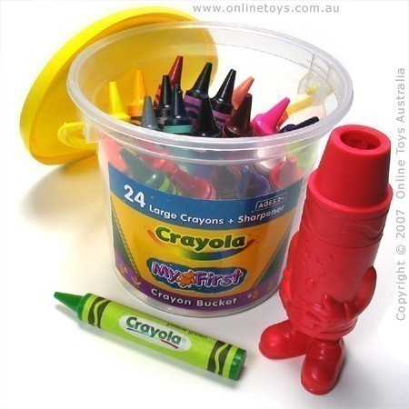 Crayola My First Crayon Bucket