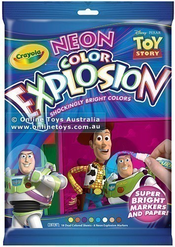 Crayola Neon Colour Explosion - Toy Story