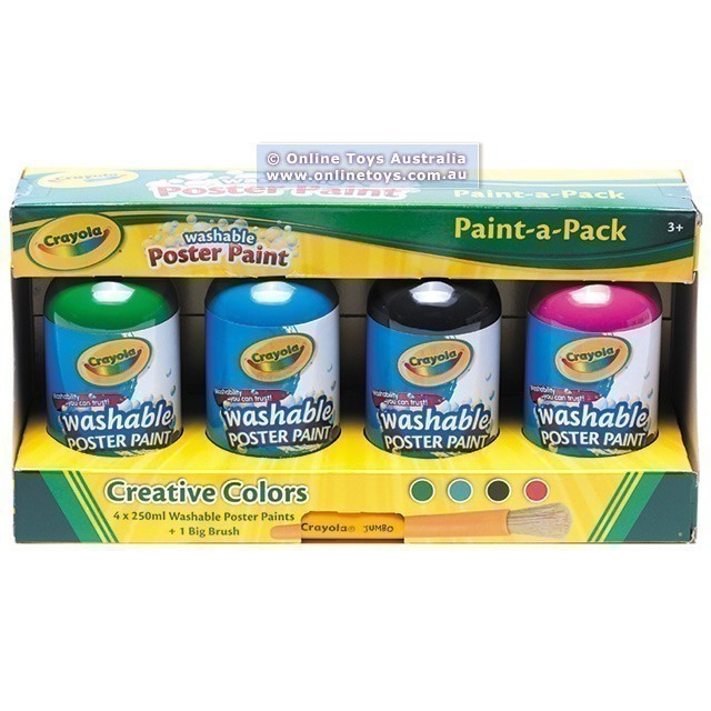 Crayola Paint A Pack - 4 Creative Colours