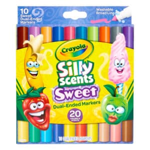 Crayola - Silly Scents - 10 Sweet Dual-Ended Markers