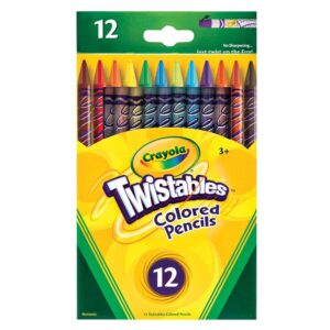 Crayola Twistables Coloured Pencils - 12 Pack