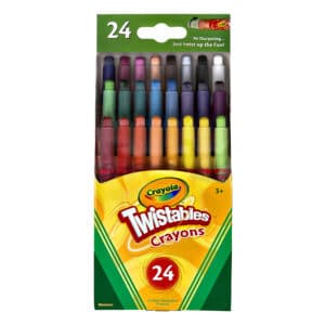 Crayola Twistables Crayons - 24 Colour Crayons