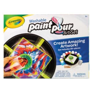 Crayola - Washable Paint Pour Art Set