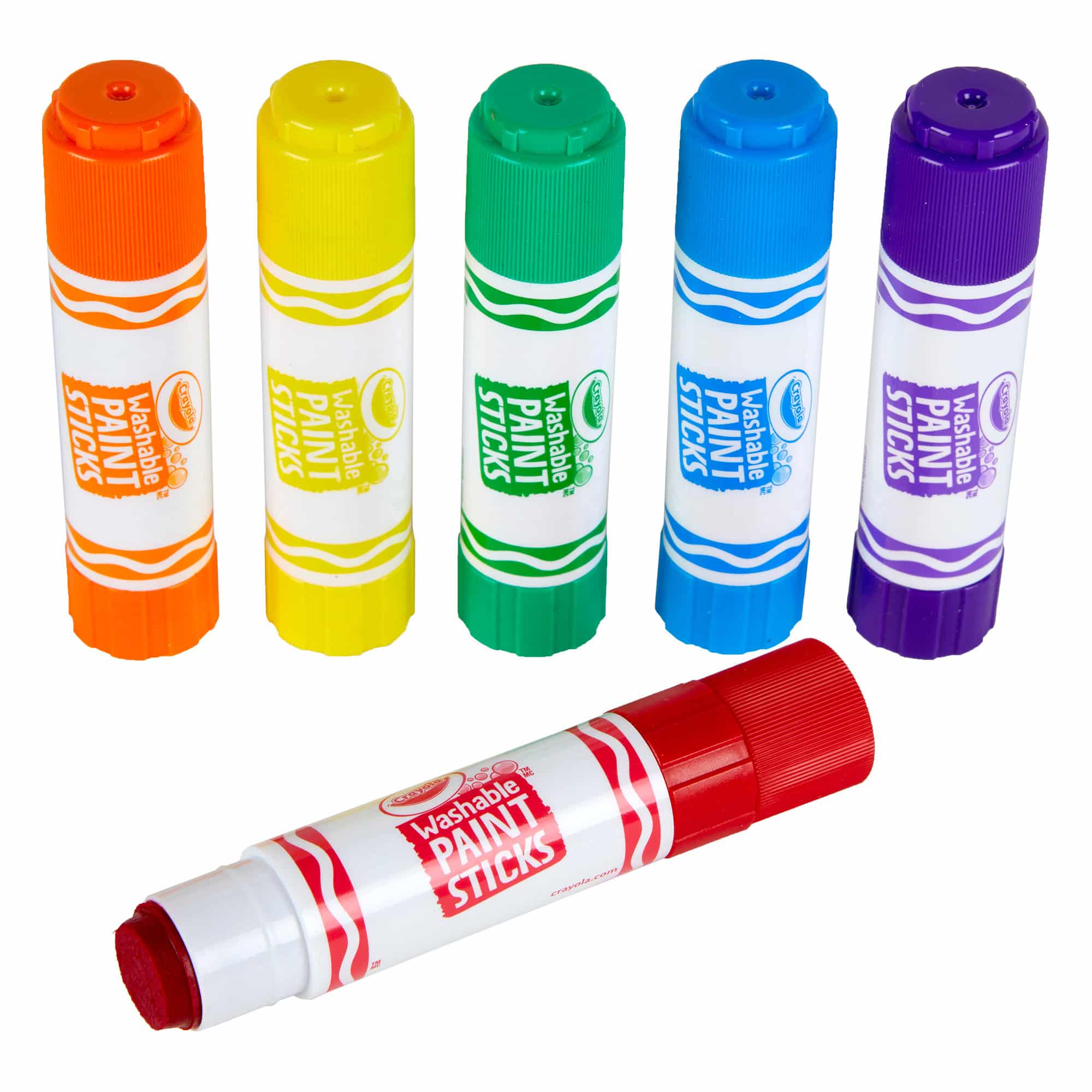 Crayola - Washable Paint Sticks - 6 Colours