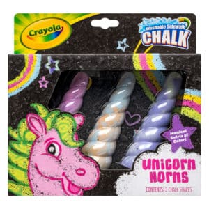 Crayola Washable Sidewalk Chalk - Unicorn Horns