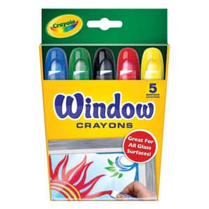 Crayola Window Crayons - 5 Pack