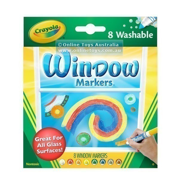 Crayola Window Markers - 8 Pack