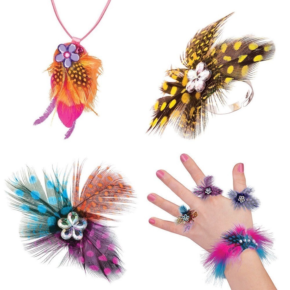 Creativity for Kids - Feather Fashions Jewelry