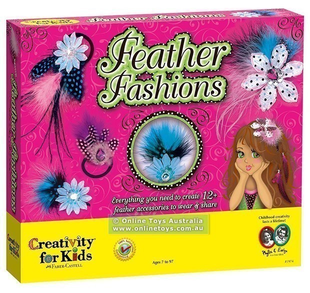 Creativity for Kids - Feather Fashions