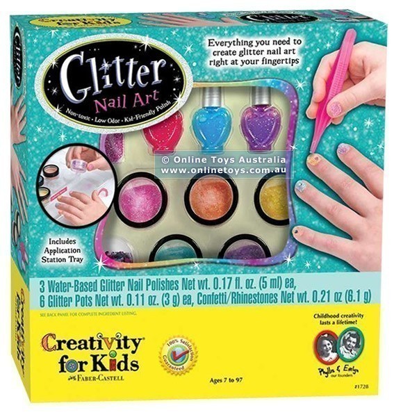 Creativity for Kids - Glitter Nail Art