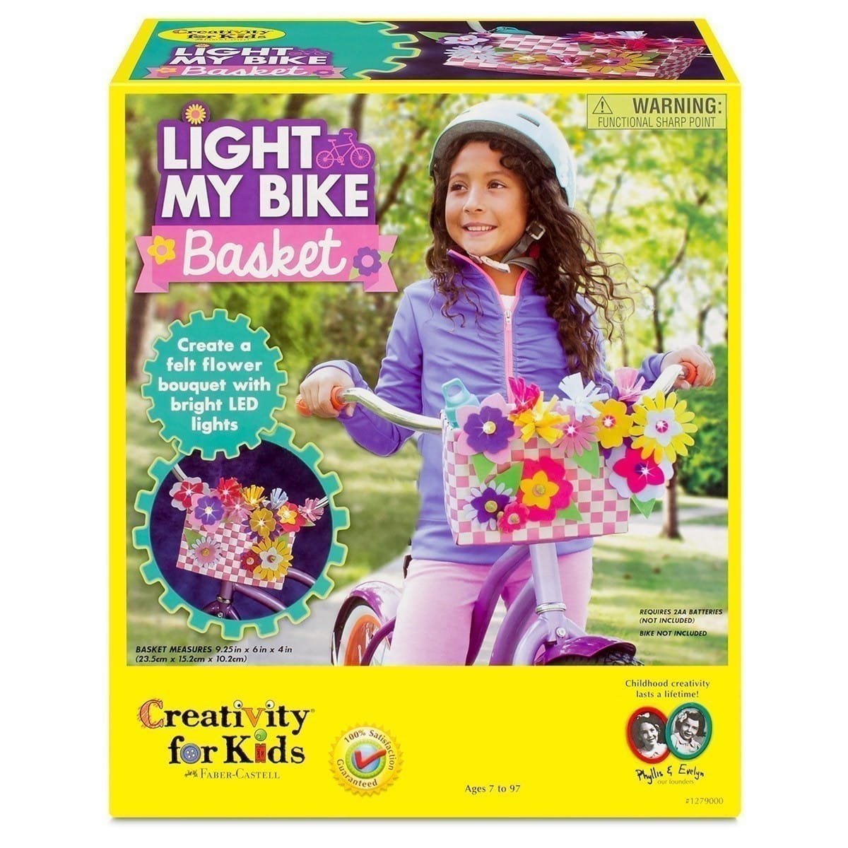 Creativity for Kids - Light My Bike Basket