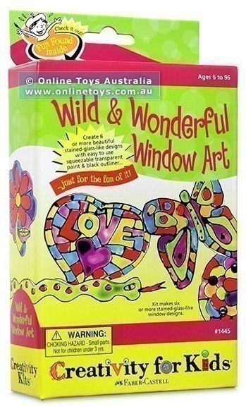 Creativity for Kids - Wild and Wonderful Window Art