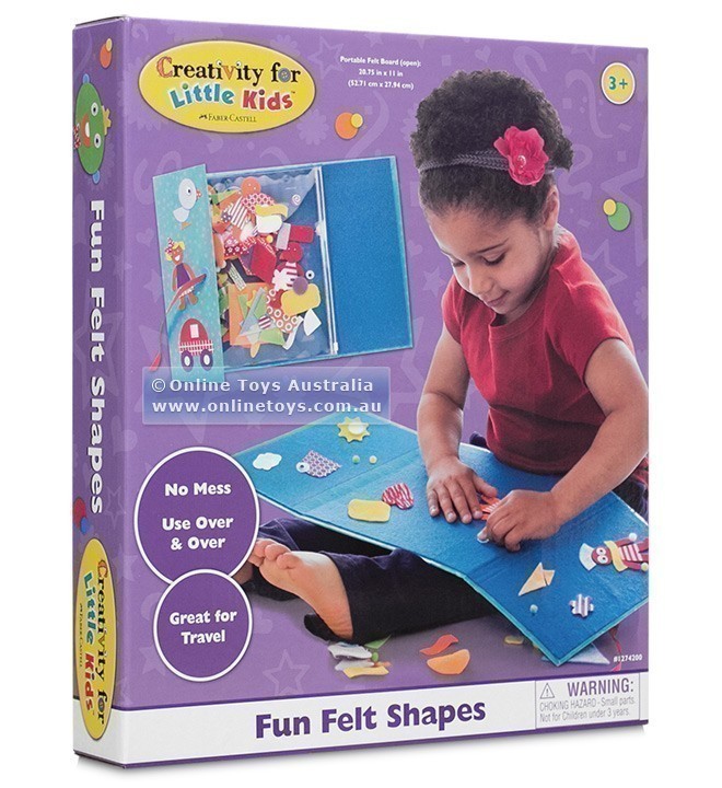 Creativity for Little Kids - Fun Felt Shapes