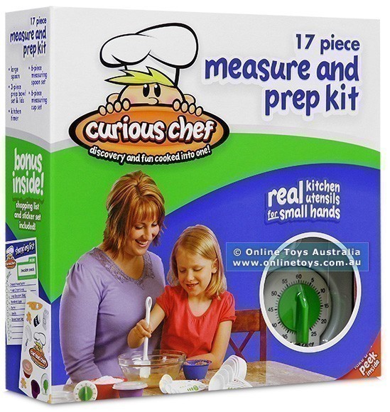 Curious Chef - 17 Piece Measure and Prep Kit